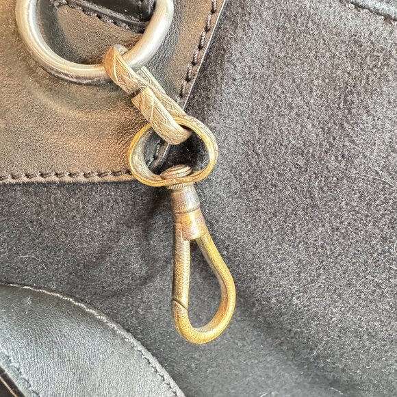 Bally 1851 Crossbody Sling Messenger Bag w/ Silver Tag - Picture 14 of 16